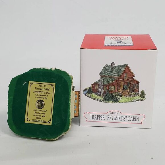 Liberty Falls Trapper “Big Mike’s” Cabin AH133 Figurine w/ Box - Picture 2 of 3